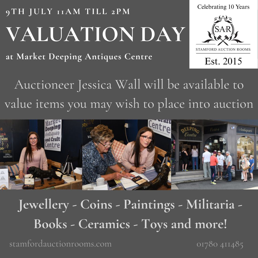 Market Deeping Antiques Centre Valuation Day